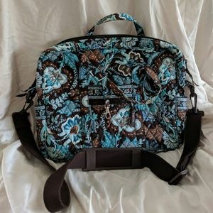 Vera Bradley Briefcase in Java Blue